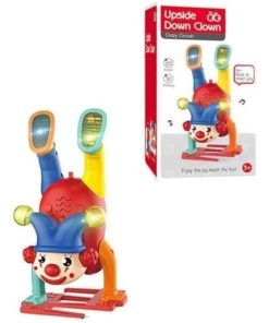 Alternative view of Clown Musical Acrobate Lumineux – Jouet Rigolo Rotatif pour Enfants