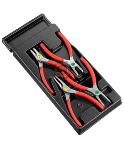 Module 4 pinces fermantes ouvrantes pour circlips® becs droits et coudés MOD.PCPB