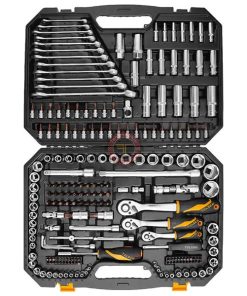 Alternative view of Jeu de 216 pièces pour cliquet 1/2″ 3/8″ & 1/4″ CR-V