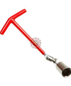 Clé à bougie articulée