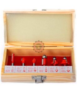 Coffret fraise défonceuse 6 pièces