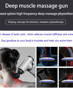 Alternative view of Fascial Gun KH-320 – Pistolet de Massage Musculaire Sans Fil