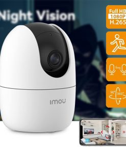Caméra IMOU Ranger 2 3MP 2K avec fonction panoramique et inclinaison pour une couverture à 360° – كاميرة مراقبة ذكية