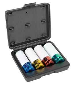 Alternative view of 4 DOUILLES A CHOC 1/2″ EXTRACTION DE ROUES REF: 52338