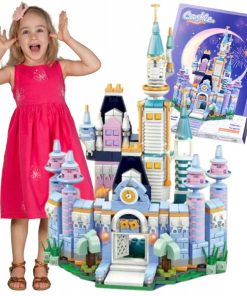 Château de Princesse à Construire – 6 en 1 | 535 pièces | Dès 6 ans