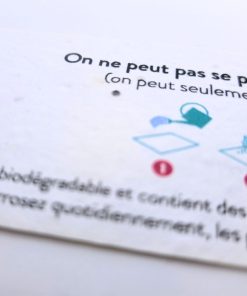 Alternative view of Carte ensemencée pour badge