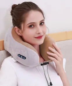 Alternative view of Oreiller Masseur de Cou Électrique en Forme U