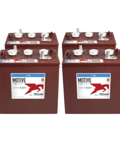 Batterie trojan T105 6v 225ah lot de 4 batteries
