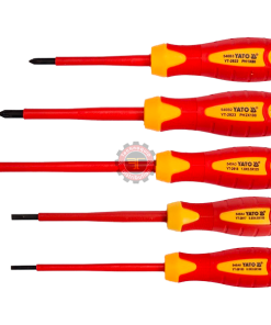 Alternative view of Jeu de tournevis isolées VDE 1000V 5 pièces