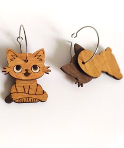 Alternative view of Boucles d&rsquo;oreilles chat