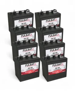 Batterie Golfette Fulbat FDC-105 6v 225ah lot de 8 batteries